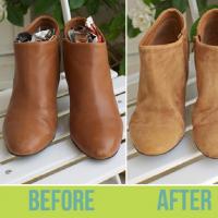 Как обновить старую обувь своими руками