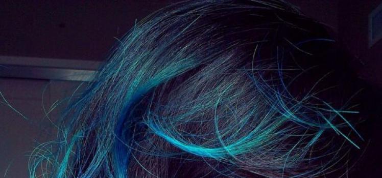 Феерия радужных тонов – как красить кончики прядей Как сделать цветные концы волос